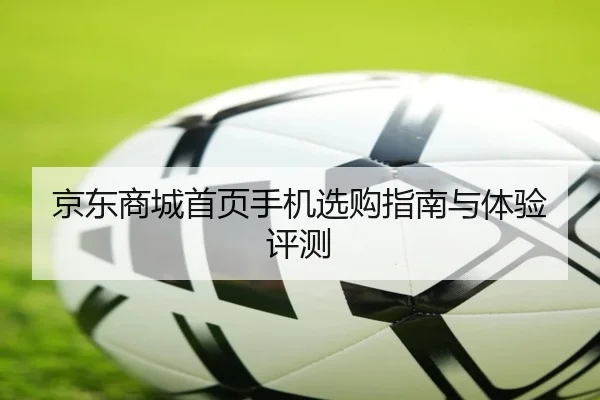 京东商城首页手机选购指南与体验评测